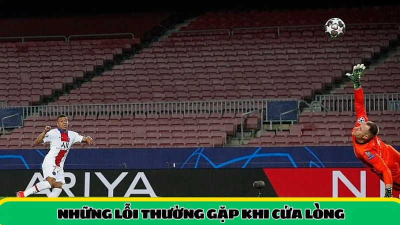 Những lỗi thường gặp khi cứa lòng