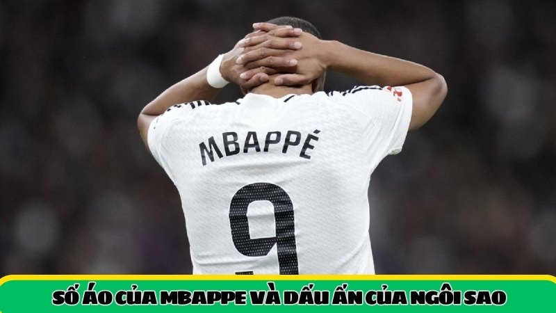 Số áo của Mbappe 